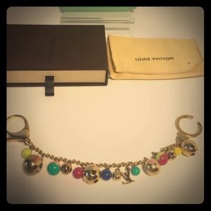 Louis Vuitton pre owned bag charms